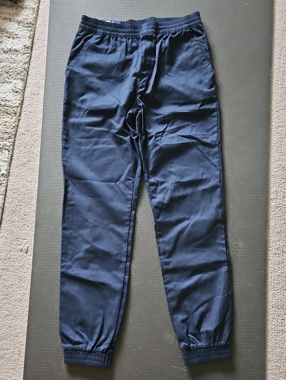 French Toast Boys Dark Blue Jogger Pants - Elastic Waist & Cuffed Ankles. #208